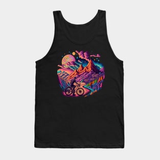 Bicycle Day 1943 | Colorful Psychedelic Art Tank Top